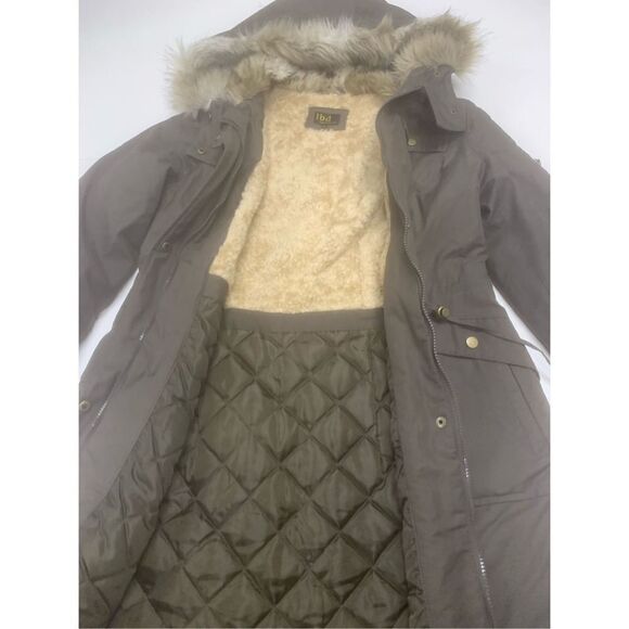 Khaki Button Down Coat - Picture 7 of 8